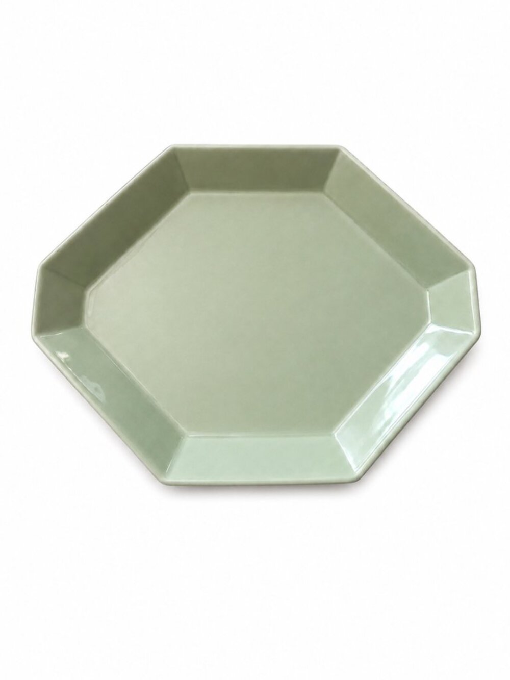 CB2 (Crate & Barrel) Intermix Mint Plate - New - Rare/Discontinued